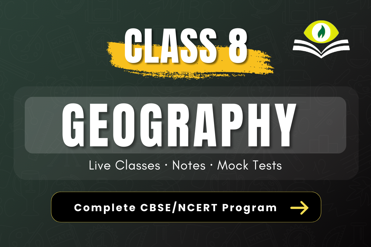 Geography (Resources and Development)